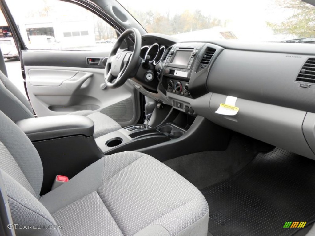 Graphite Interior 2013 Toyota Tacoma Regular Cab 4x4 Photo #73457972