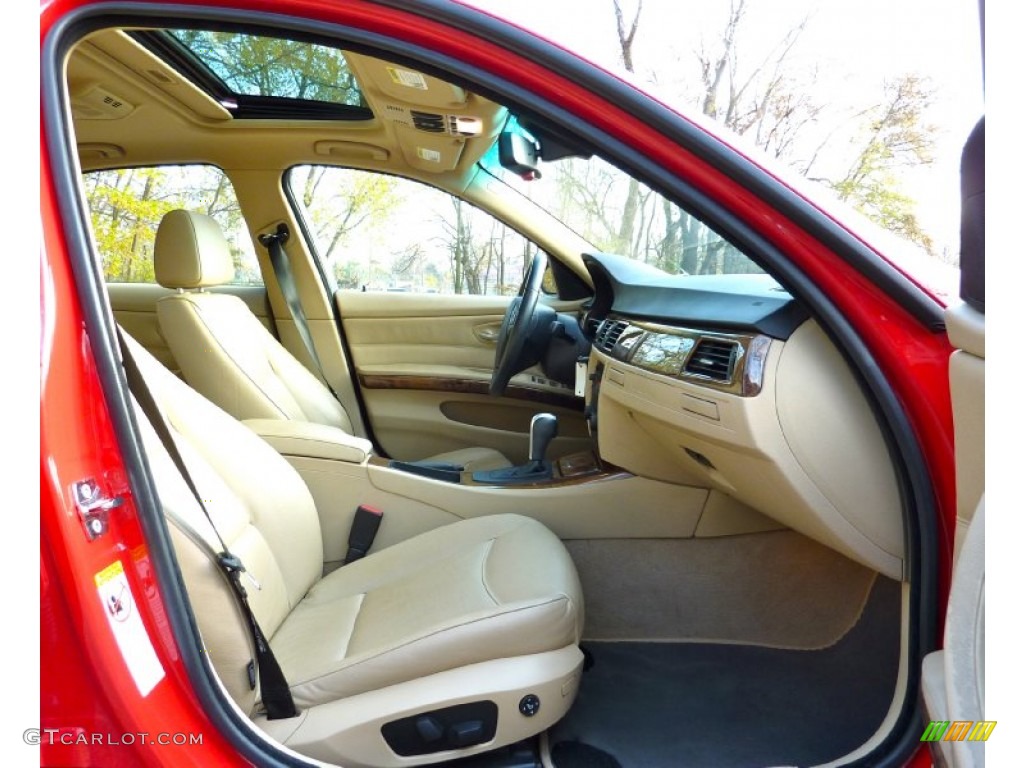 2006 3 Series 325xi Sedan - Electric Red / Beige photo #20