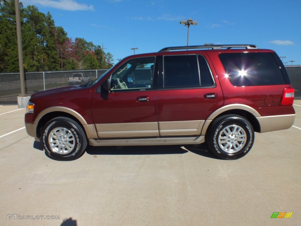 Autumn Red 2013 Ford Expedition XLT Exterior Photo #73460007