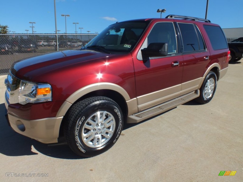 Autumn Red 2013 Ford Expedition XLT Exterior Photo #73460033