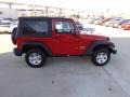 2012 Flame Red Jeep Wrangler Sport 4x4  photo #5