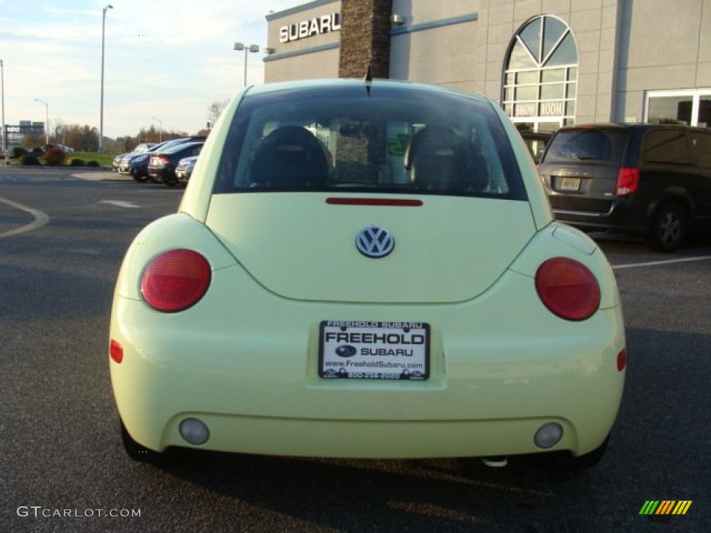 2001 New Beetle GLS Coupe - Cyber Green Metallic / Black photo #5