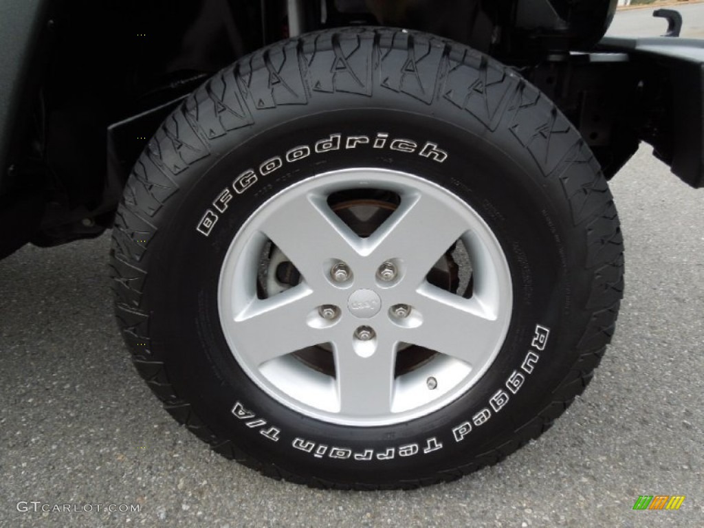 2008 Jeep Wrangler Unlimited X 4x4 Wheel Photo #73460675