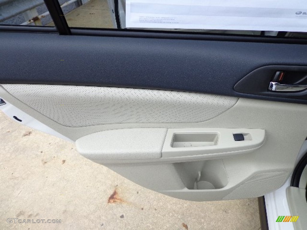 2013 Subaru XV Crosstrek 2.0 Limited Ivory Door Panel Photo #73462595