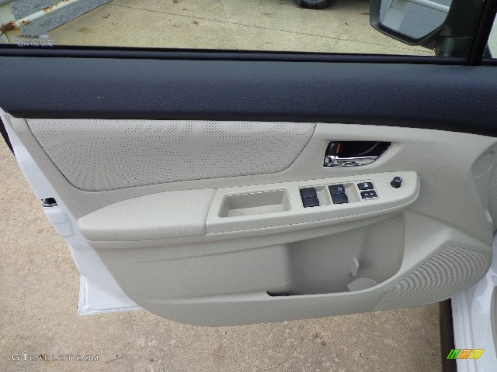 2013 Subaru XV Crosstrek 2.0 Limited Ivory Door Panel Photo #73462618