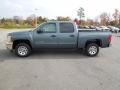 2013 Blue Granite Metallic Chevrolet Silverado 1500 LS Crew Cab  photo #3