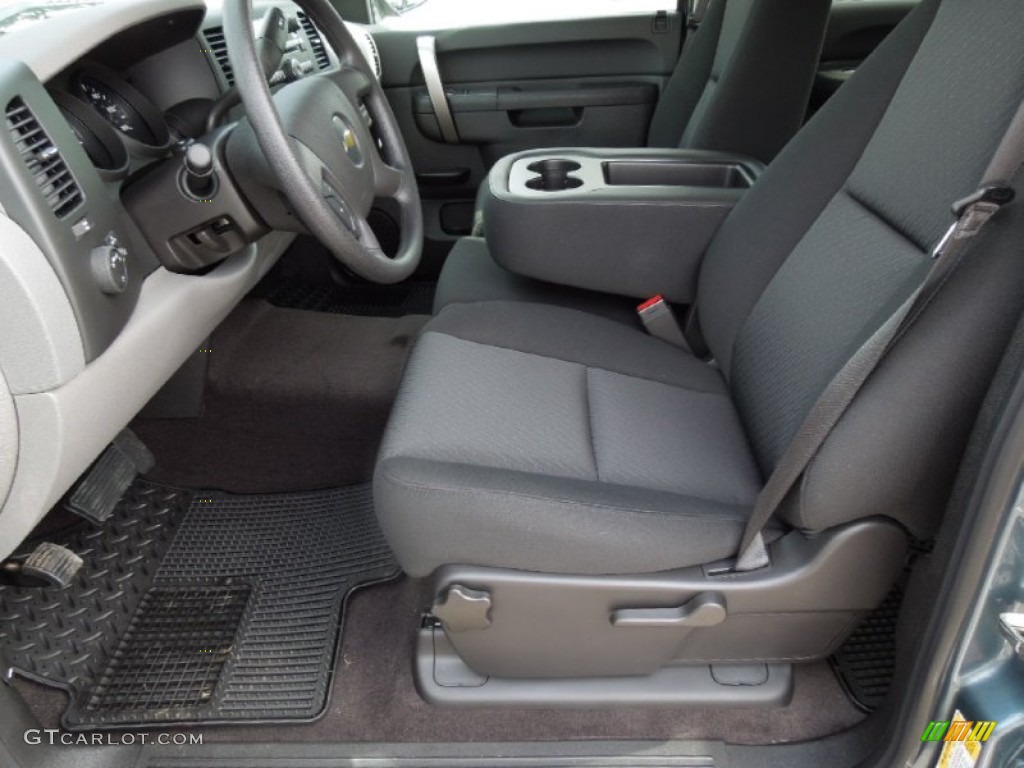 2013 Silverado 1500 LS Crew Cab - Blue Granite Metallic / Dark Titanium photo #8