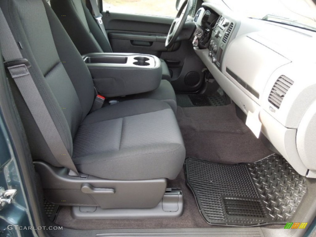 2013 Silverado 1500 LS Crew Cab - Blue Granite Metallic / Dark Titanium photo #22