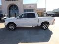 2013 Bright White Ram 1500 Laramie Crew Cab  photo #2