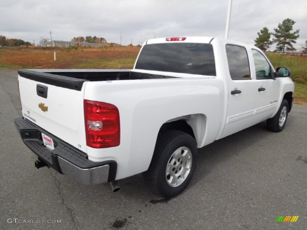 2013 Silverado 1500 LT Crew Cab - Summit White / Ebony photo #5