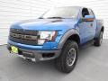 2010 Blue Flame Metallic Ford F150 SVT Raptor SuperCab 4x4  photo #6