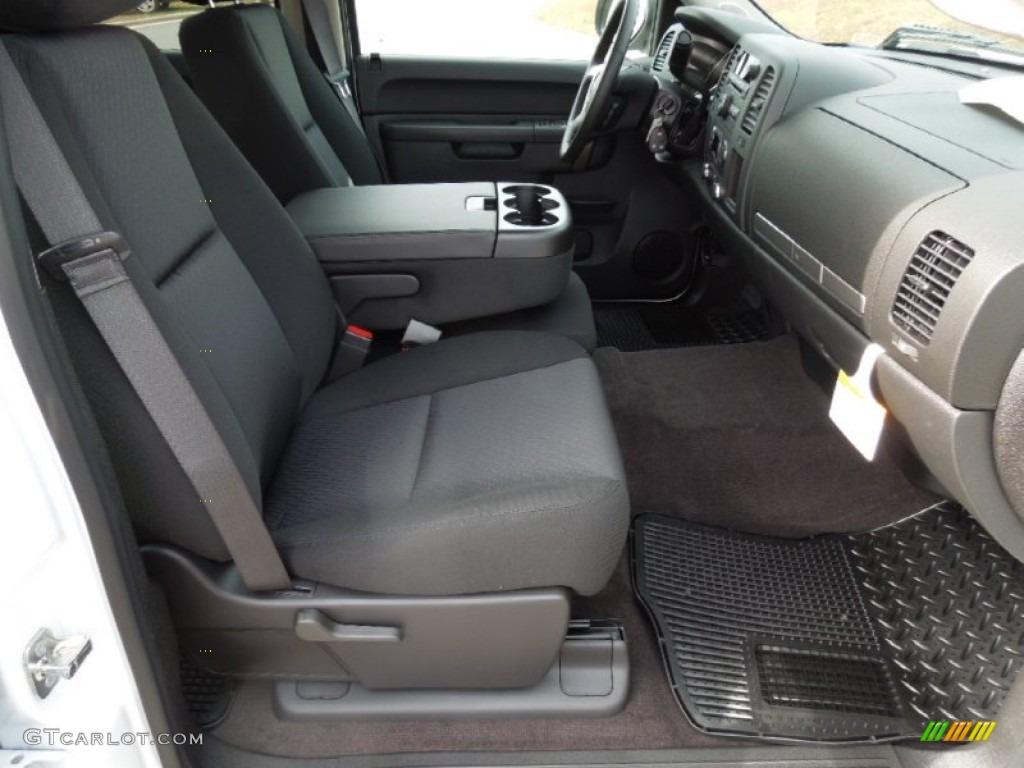 2013 Silverado 1500 LT Crew Cab - Summit White / Ebony photo #22