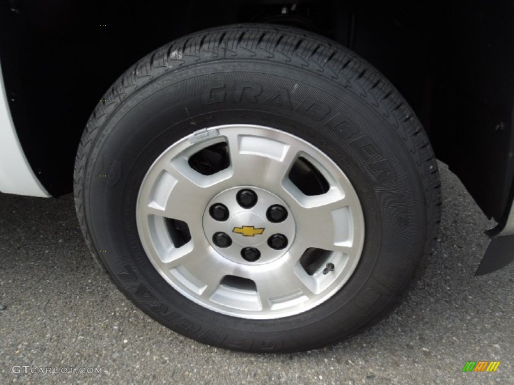 2013 Silverado 1500 LT Crew Cab - Summit White / Ebony photo #25