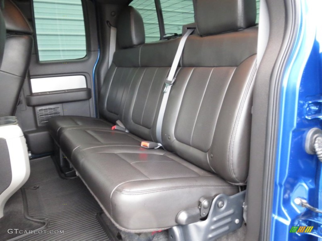 2010 Ford F150 SVT Raptor SuperCab 4x4 Rear Seat Photo #73465270