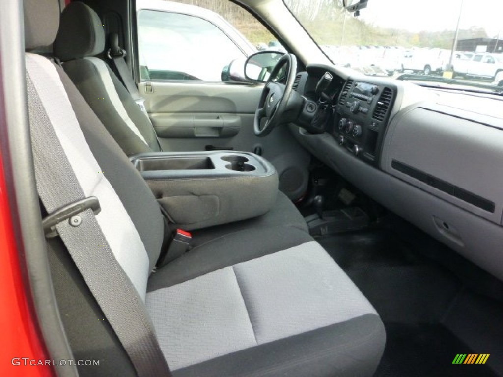 2009 Silverado 1500 Regular Cab 4x4 - Victory Red / Dark Titanium photo #10