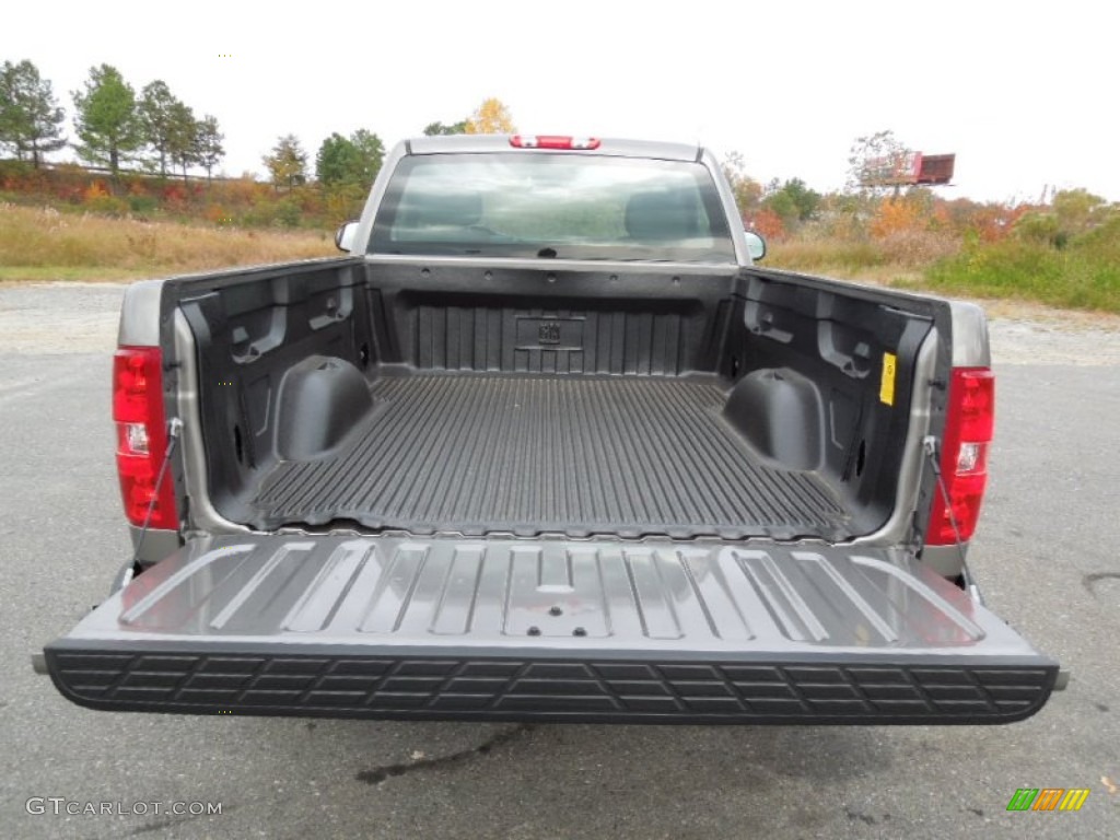 2013 Silverado 1500 LS Regular Cab - Graystone Metallic / Dark Titanium photo #17