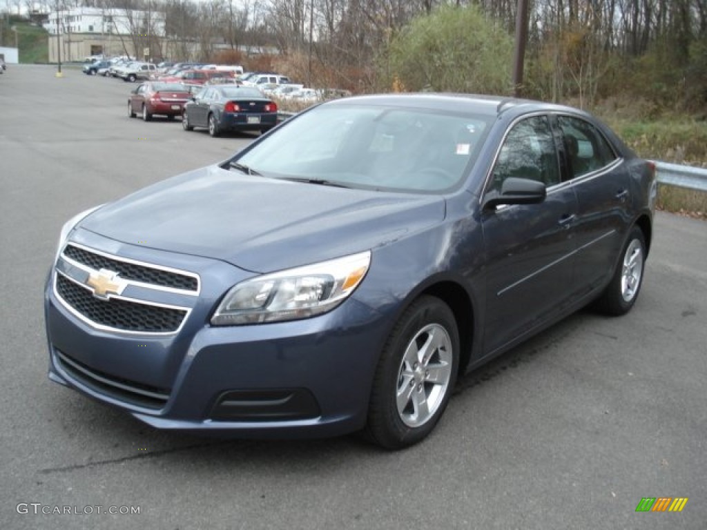 2013 Malibu LS - Atlantis Blue Metallic / Jet Black/Titanium photo #4