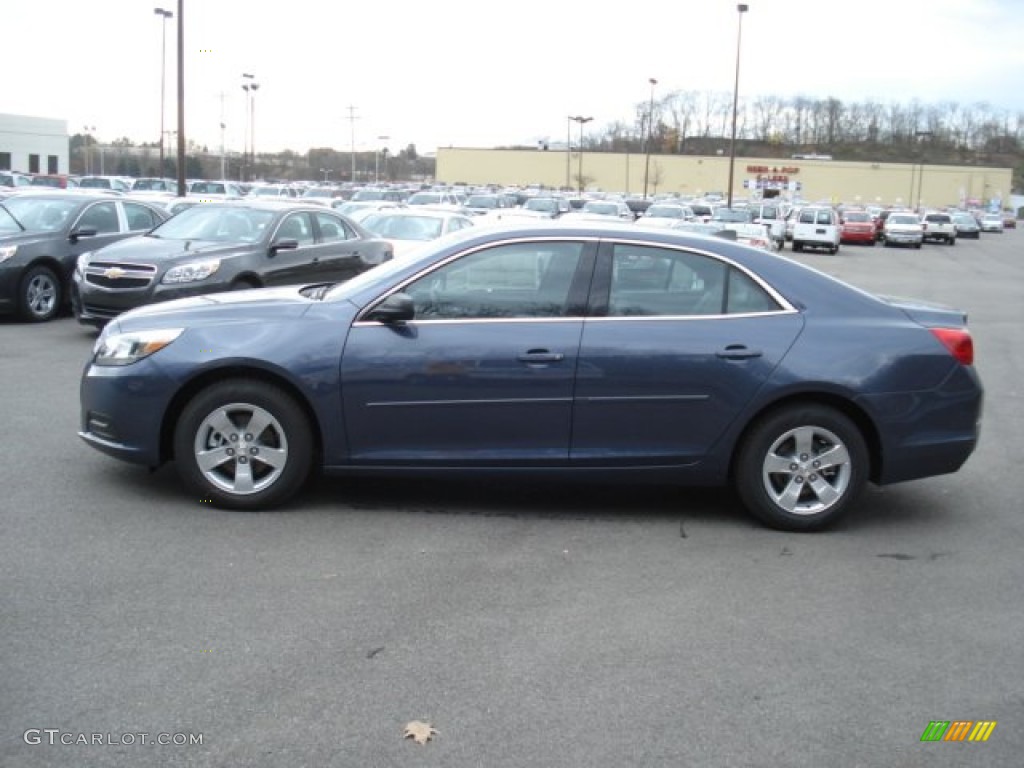 2013 Malibu LS - Atlantis Blue Metallic / Jet Black/Titanium photo #5