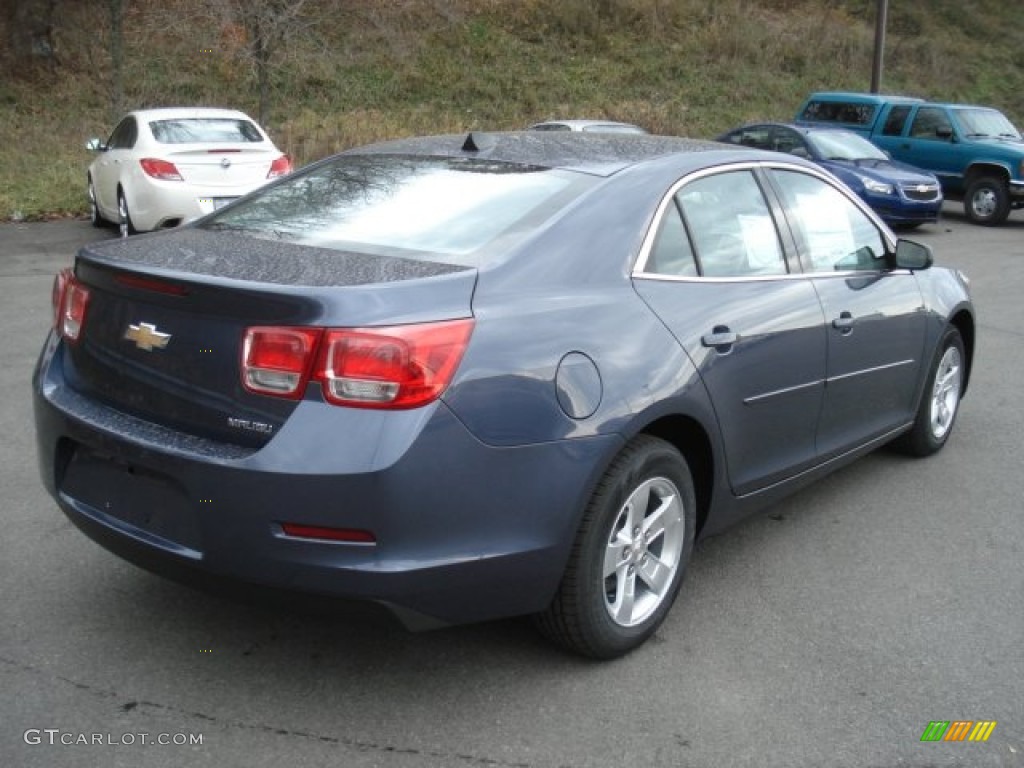 2013 Malibu LS - Atlantis Blue Metallic / Jet Black/Titanium photo #8