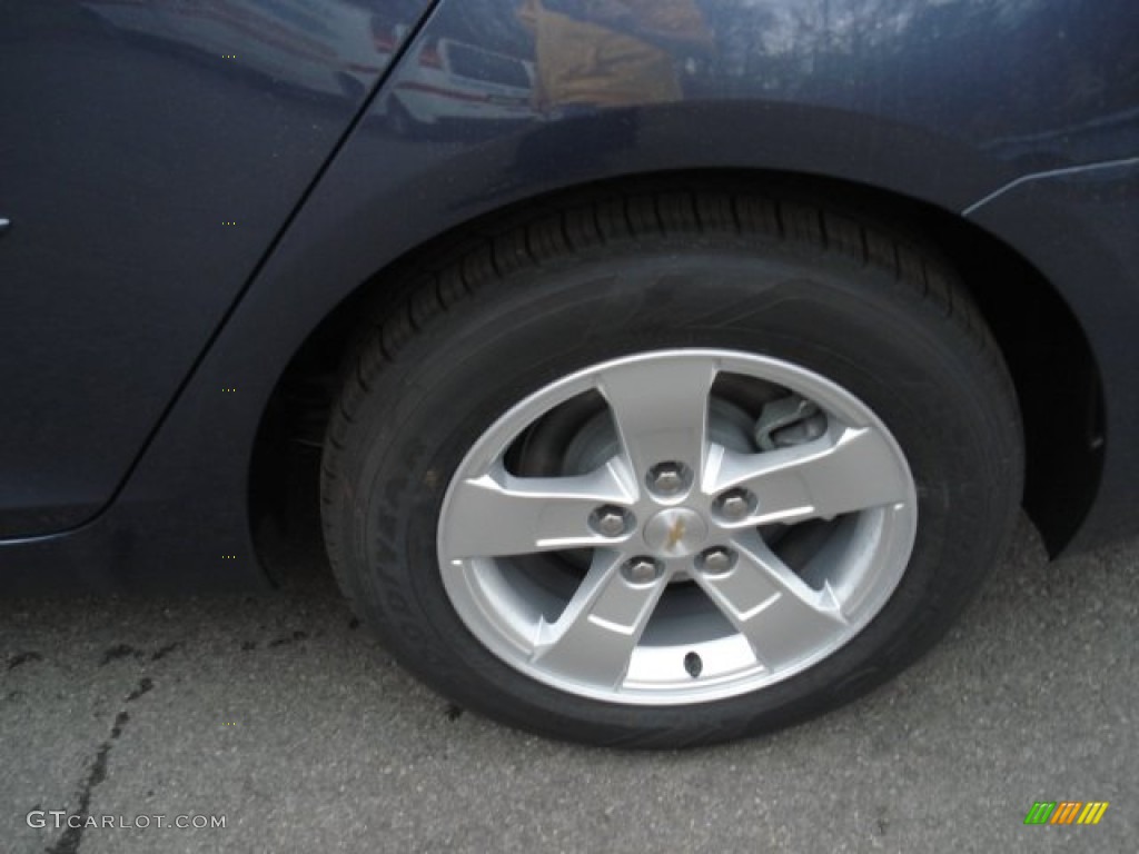 2013 Malibu LS - Atlantis Blue Metallic / Jet Black/Titanium photo #9