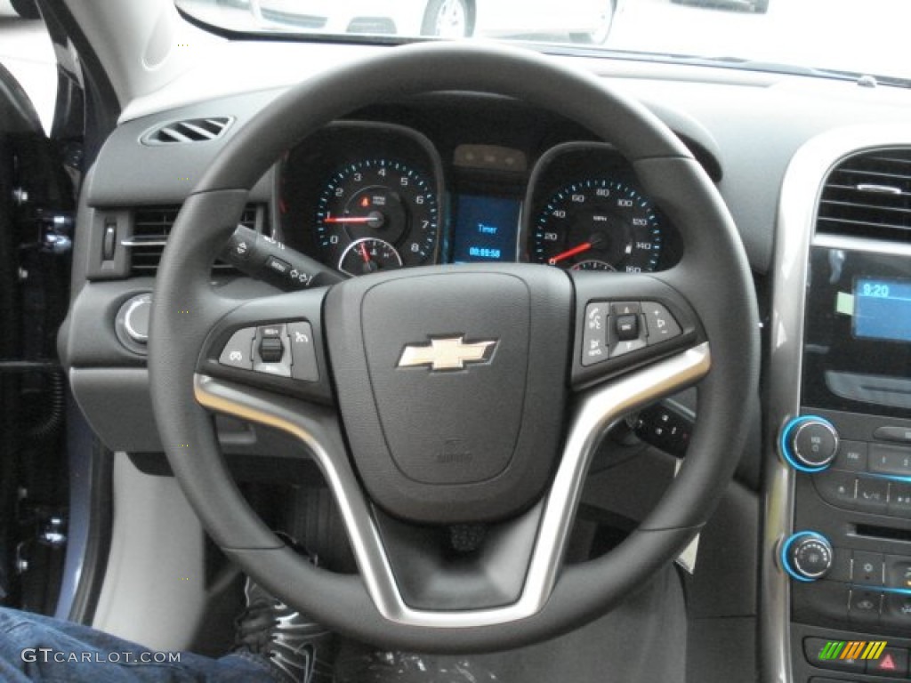 2013 Malibu LS - Atlantis Blue Metallic / Jet Black/Titanium photo #18