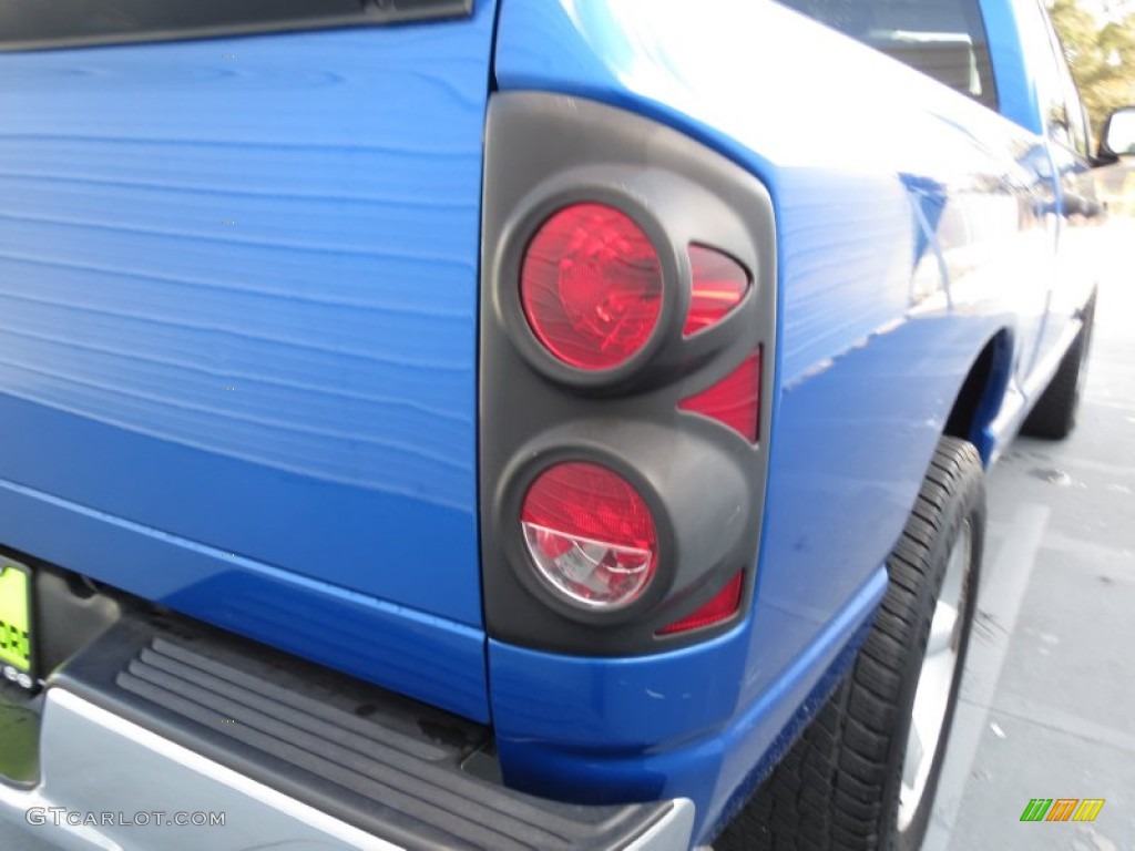 2007 Ram 1500 Lone Star Edition Quad Cab - Electric Blue Pearl / Medium Slate Gray photo #21