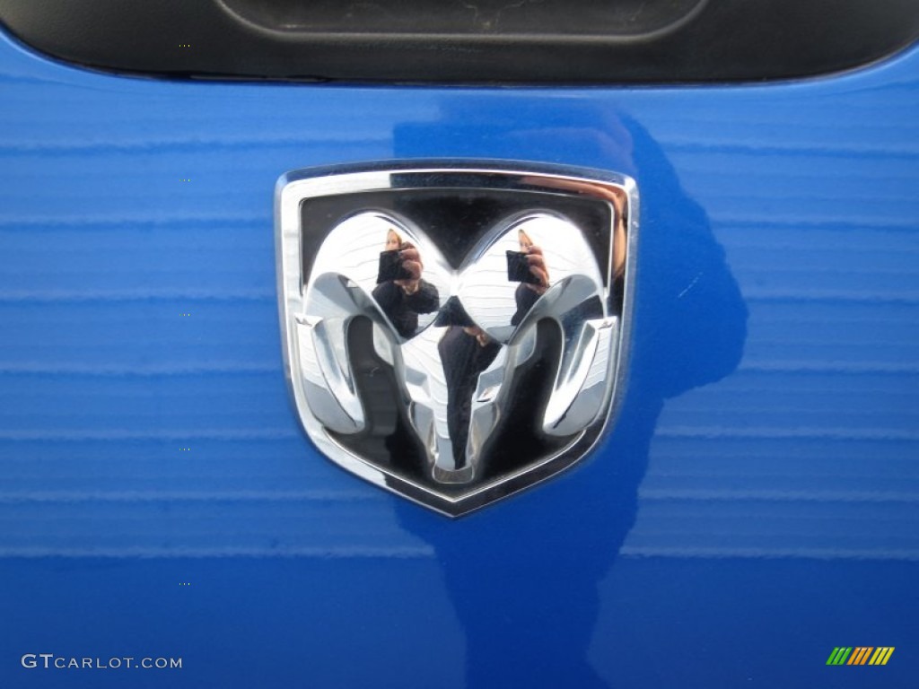 2007 Ram 1500 Lone Star Edition Quad Cab - Electric Blue Pearl / Medium Slate Gray photo #22