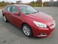 2013 Crystal Red Tintcoat Chevrolet Malibu LTZ  photo #2