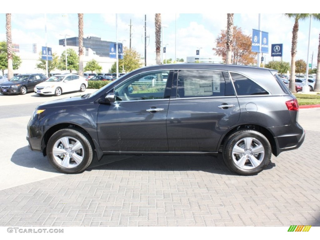 2013 MDX SH-AWD - Graphite Luster Metallic / Graystone photo #4
