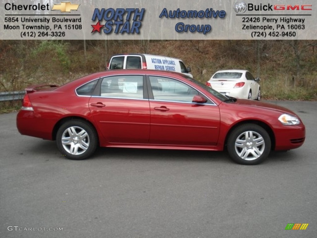 2013 Impala LT - Crystal Red Tintcoat / Ebony photo #1