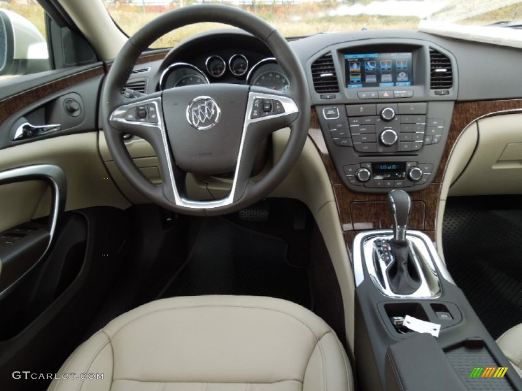 2013 Buick Regal Turbo Cashmere Dashboard Photo #73469428