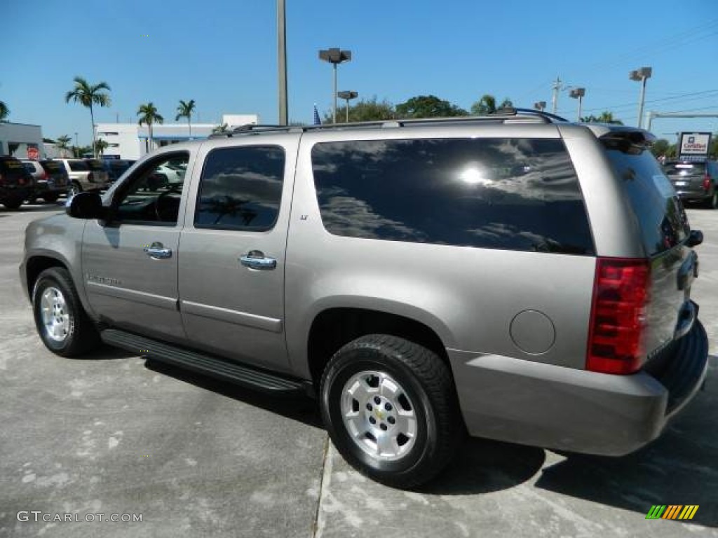 2009 Suburban LT - Greystone Metallic / Ebony photo #7