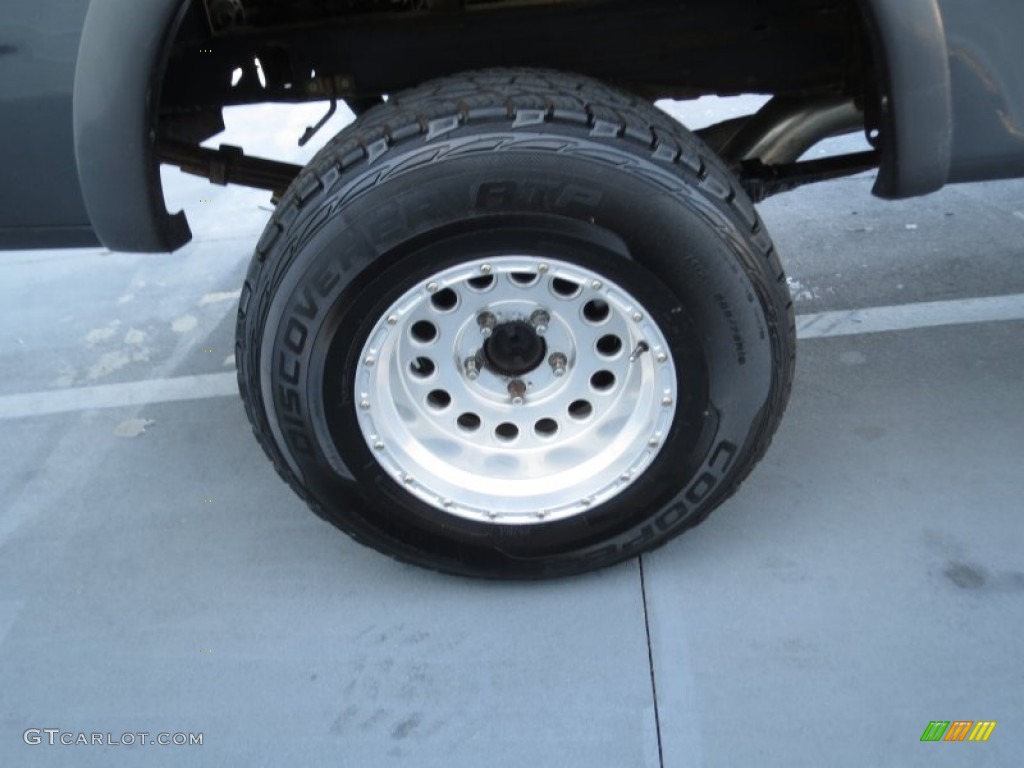 2002 F150 XLT SuperCab 4x4 - Dark Shadow Grey Metallic / Dark Graphite photo #12