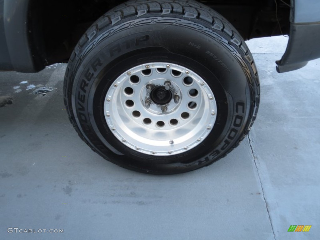 2002 F150 XLT SuperCab 4x4 - Dark Shadow Grey Metallic / Dark Graphite photo #13