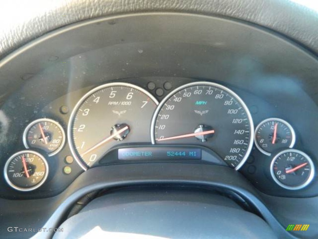2008 Chevrolet Corvette Coupe Gauges Photo #73471683