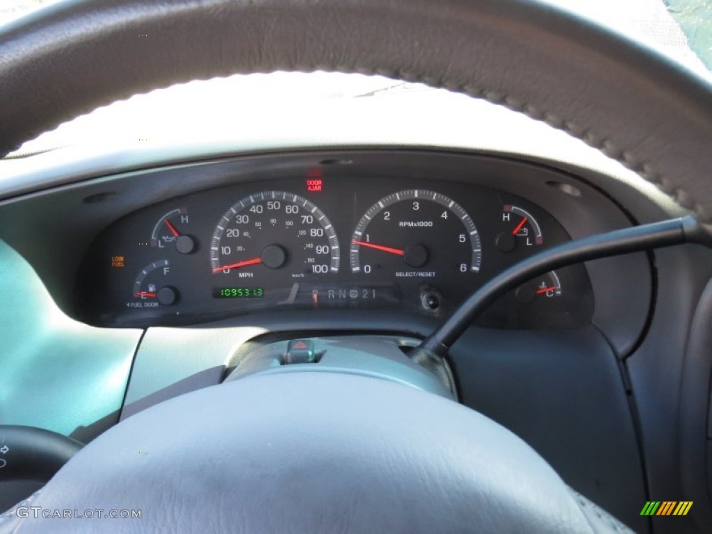 2002 F150 XLT SuperCab 4x4 - Dark Shadow Grey Metallic / Dark Graphite photo #36