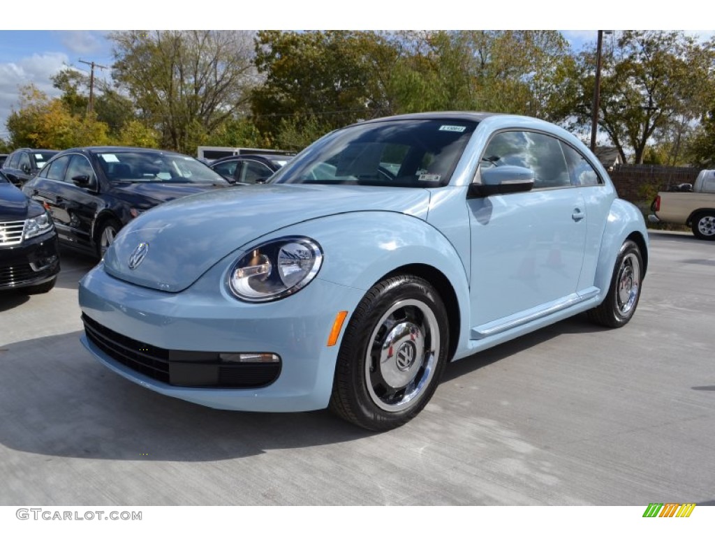 Denim Blue Volkswagen Beetle