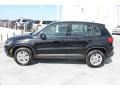 Deep Black Metallic - Tiguan S Photo No. 5