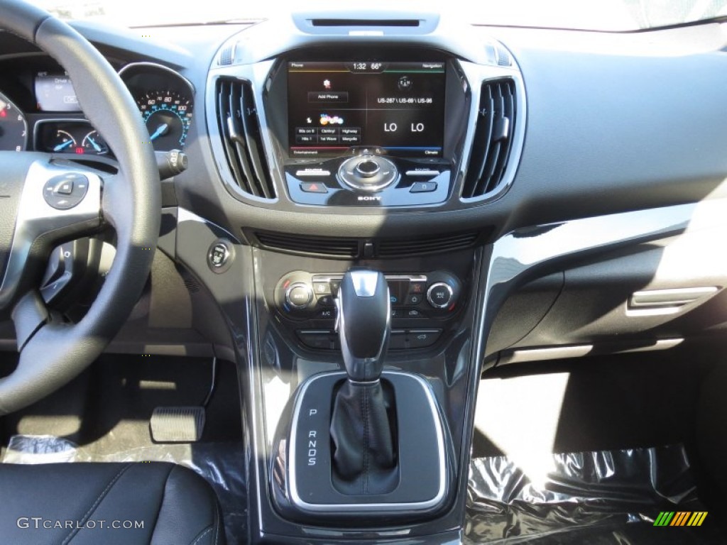 2013 Escape Titanium 2.0L EcoBoost - Frosted Glass Metallic / Charcoal Black photo #25