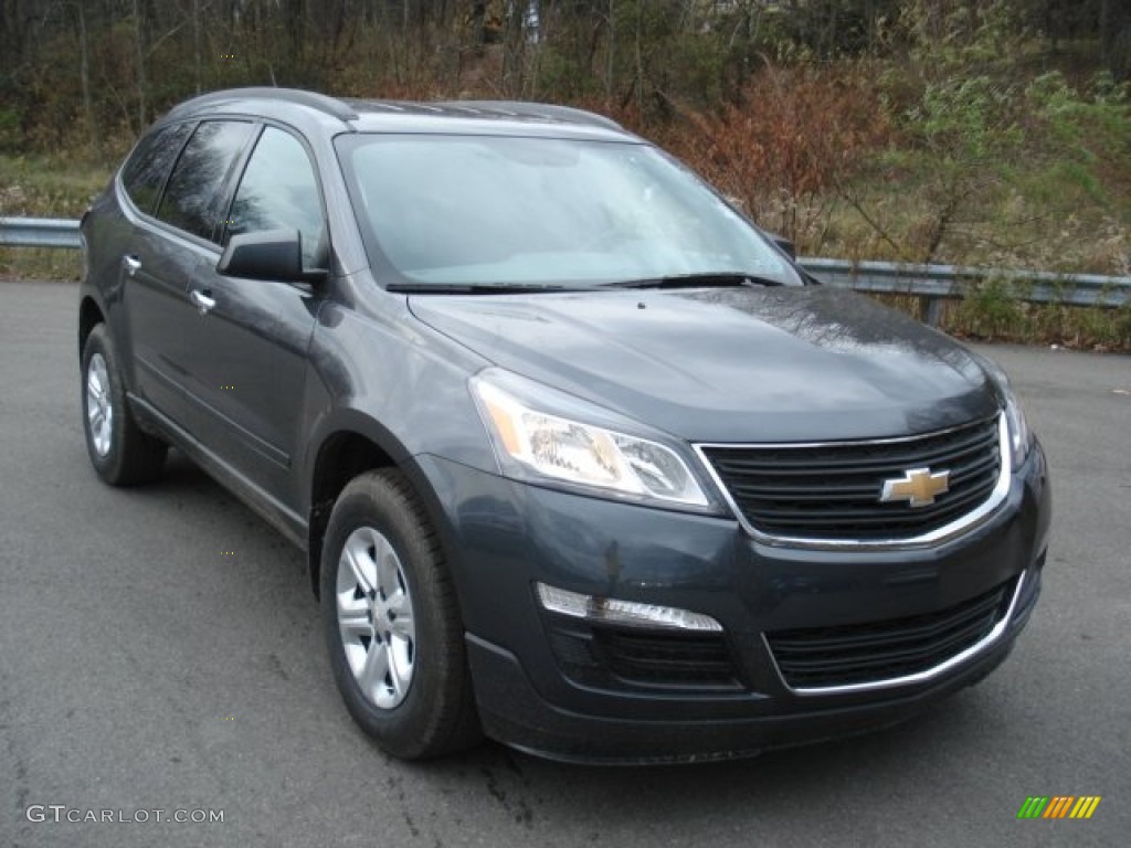 Cyber Gray Metallic 2013 Chevrolet Traverse LS Exterior Photo #73473926