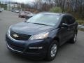 2013 Atlantis Blue Metallic Chevrolet Traverse LS  photo #4