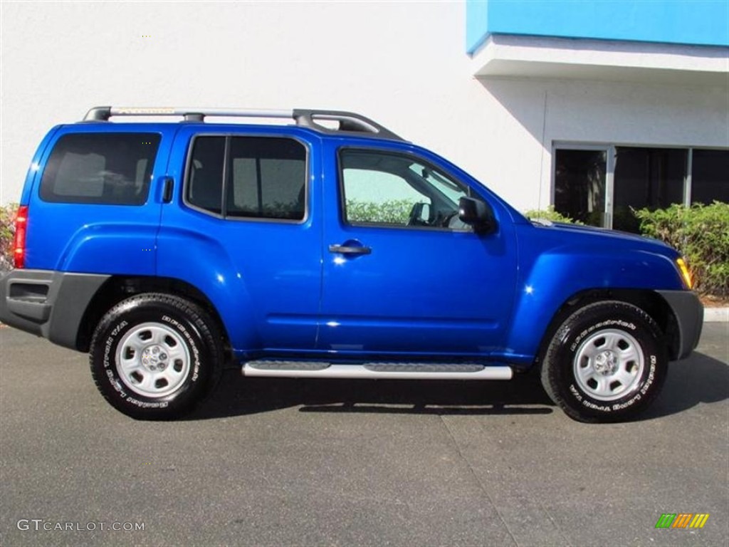 2012 Xterra X - Metallic Blue / Gray photo #2