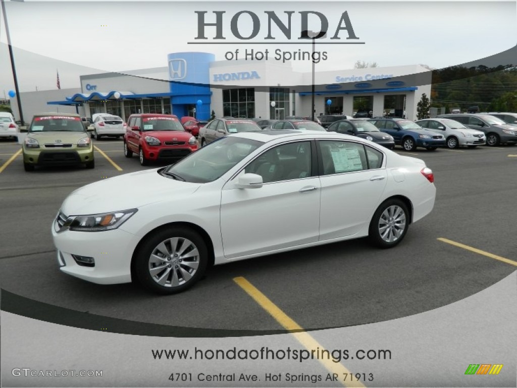 White Orchid Pearl Honda Accord