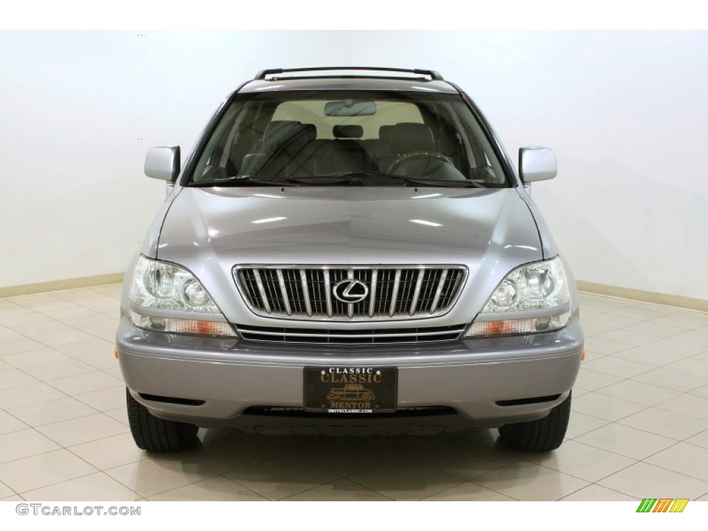 2002 RX 300 AWD - Blue Vapor Metallic / Black photo #2