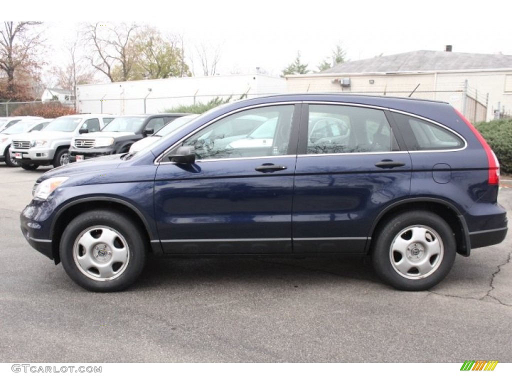 2010 CR-V LX AWD - Royal Blue Pearl / Gray photo #8