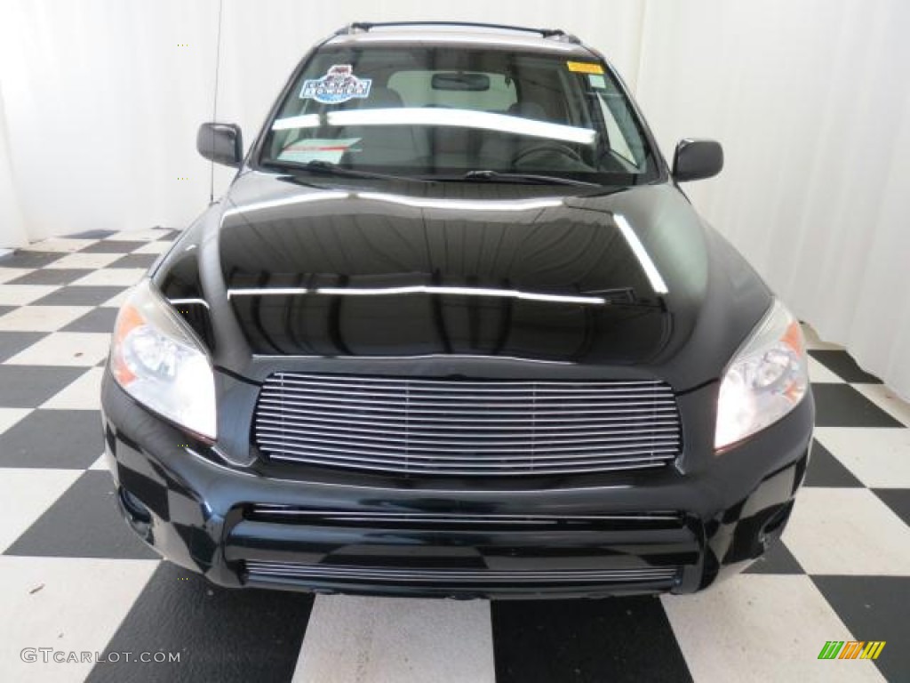 2007 RAV4 4WD - Black / Ash Gray photo #2