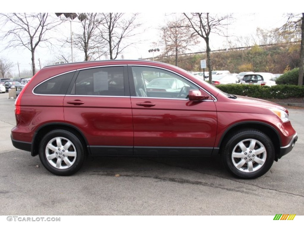 2008 CR-V EX-L 4WD - Tango Red Pearl / Gray photo #4