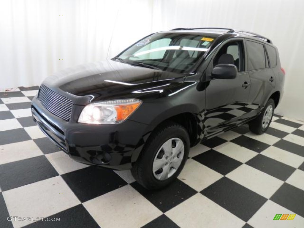 2007 RAV4 4WD - Black / Ash Gray photo #3