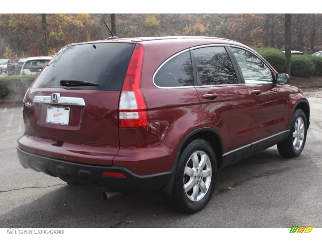 2008 CR-V EX-L 4WD - Tango Red Pearl / Gray photo #5