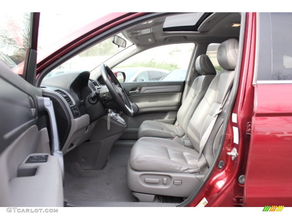 2008 CR-V EX-L 4WD - Tango Red Pearl / Gray photo #11